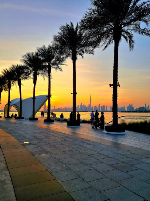 Dubai Creek Harbour Poster Canvas Movie Film Print A0 A1 A2 A3 A4 A5 A6 Art Wall