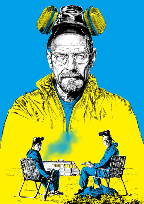 Breaking Bad 8 Poster Canvas Movie Film Print A0 A1 A2 A3 A4 A5 A6 Art Wall Deco