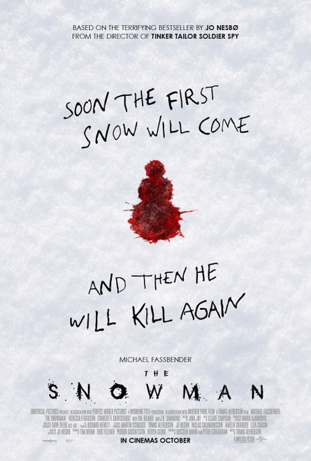 The Snowman (2017)_2 Poster Canvas Movie Film Print A0 A1 A2 A3 A4 A5 A6 Art Wal