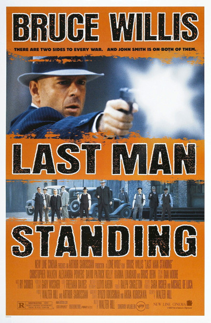 Last Man Standing (1996)_2 Poster Canvas Movie Film Print A0 A1 A2 A3 A4 A5 A6 A