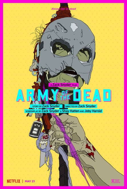 Army of the Dead (2021)_4 Movie Film Poster Canvas iconic design