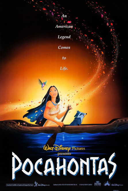 Pocahontas (1995)_1 Poster Canvas Movie Film Print A0 A1 A2 A3 A4 A5 A6 Art Wall
