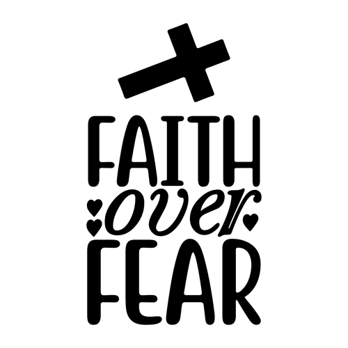 faith over fear-01 (2) Poster Canvas Movie Film Print A0 A1 A2 A3 A4 A5 A6 Art W
