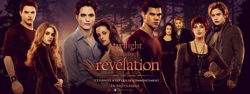 The Twilight Saga_ Breaking Dawn - Part 1 (2011)_5 Poster Canvas Movie Film Prin