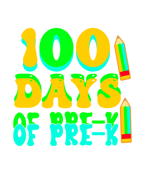 100 Days Of Pre-k-01 (3) Poster Canvas Movie Film Print A0 A1 A2 A3 A4 A5 A6 Art