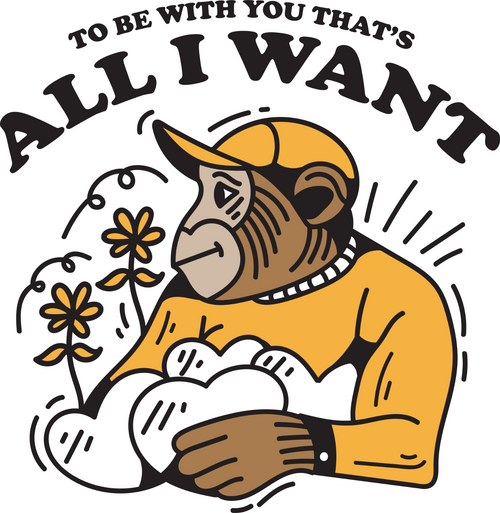 To be with You thats All I Want Poster Canvas Movie Film Print A0 A1 A2 A3 A4 A5