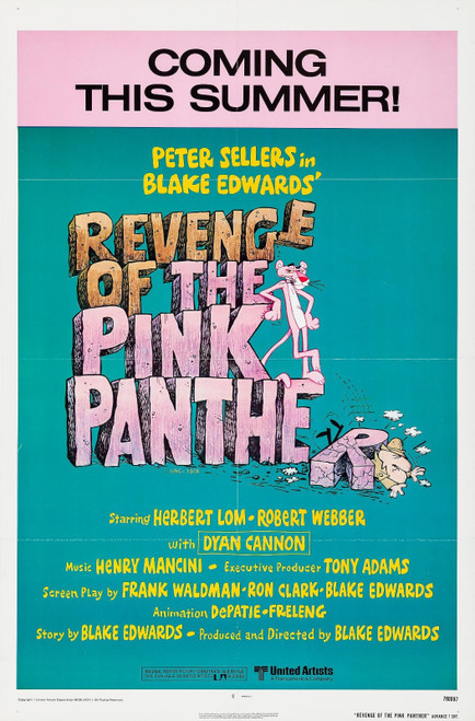 Revenge of the Pink Panther (1978)_3 Poster Canvas Movie Film Print A0 A1 A2 A3