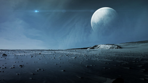 pluto_surface_moon_5k-5120x2880 Poster Canvas Movie Film Print A0 A1 A2 A3 A4 A5