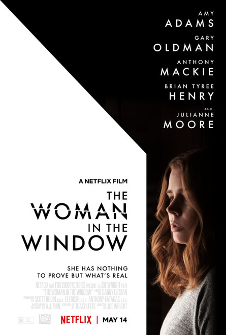 The Woman in the Window (2021)_3 Poster Canvas Movie Film Print A0 A1 A2 A3 A4 A