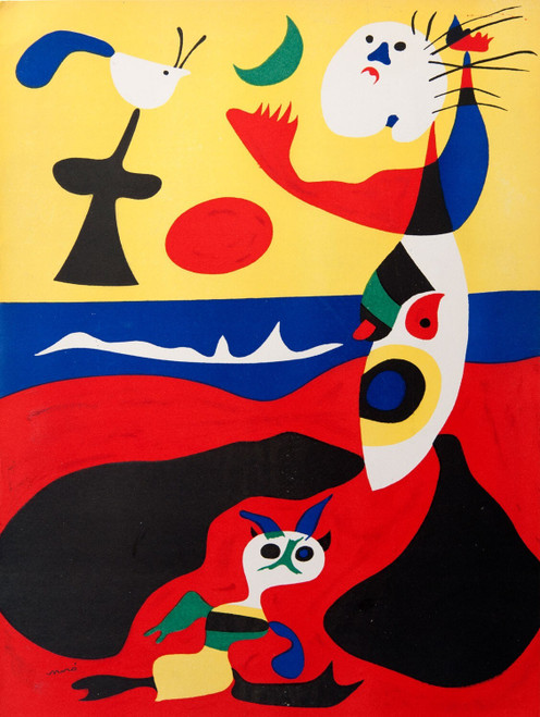 Joan Miró - Summer Poster Canvas Movie Film Print A0 A1 A2 A3 A4 A5 A6 Art Wall