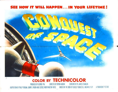 Conquest Of Space 02 Poster Canvas Print Art Painting Decor Reprint wall A0 A1 A