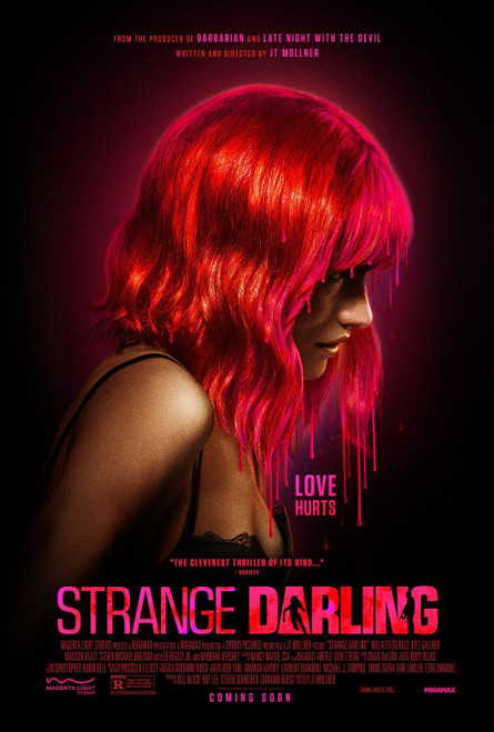 Strange Darling (2024)_1 Poster Canvas Movie Film Print A0 A1 A2 A3 A4 A5 A6 Art
