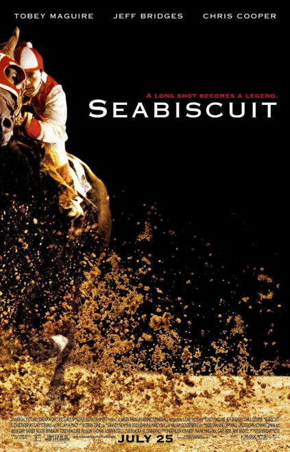 Seabiscuit (2003)_1 Poster Canvas Movie Film Print A0 A1 A2 A3 A4 A5 A6 Art Wall