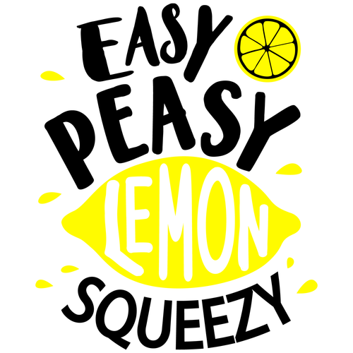 Easy Peasy Lemon Squeezy Poster Canvas Movie Film Print A0 A1 A2 A3 A4 A5 A6 Art