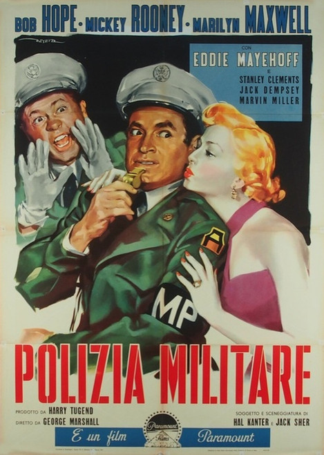 Off Limits (1952)_2 Poster Canvas Movie Film Print A0 A1 A2 A3 A4 A5 A6 Art Wall