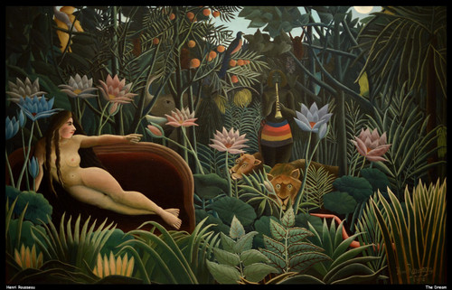 henri-rousseau---the-dream--jpb_24377976344_o(1) Poster Canvas Movie Film Print