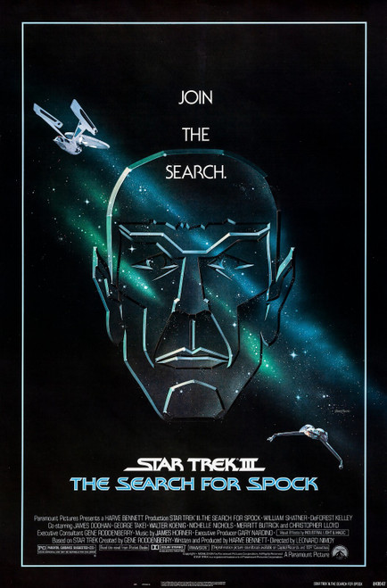 Star Trek III_ The Search for Spock (1984)_2 Poster Canvas Movie Film Print A0 A