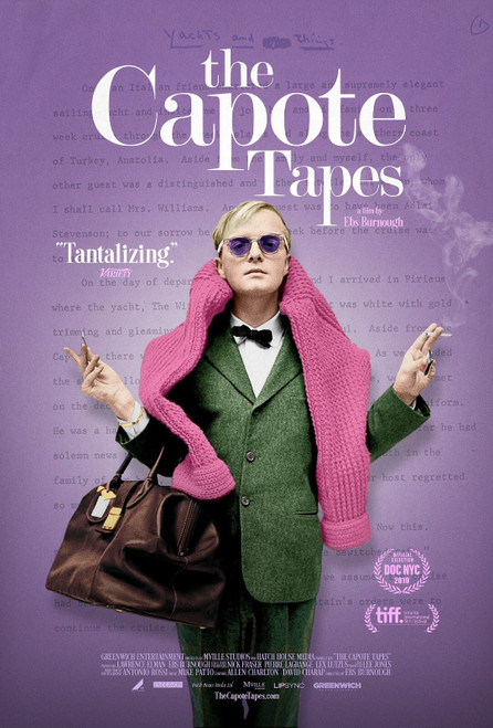 The Capote Tapes (2021)_0 Poster Canvas Movie Film Print A0 A1 A2 A3 A4 A5 A6 Ar