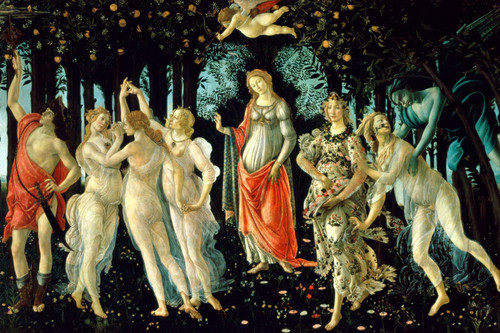 La Primavera, Sandro Botticelli Poster Canvas Movie Film Print A0 A1 A2 A3 A4 A5