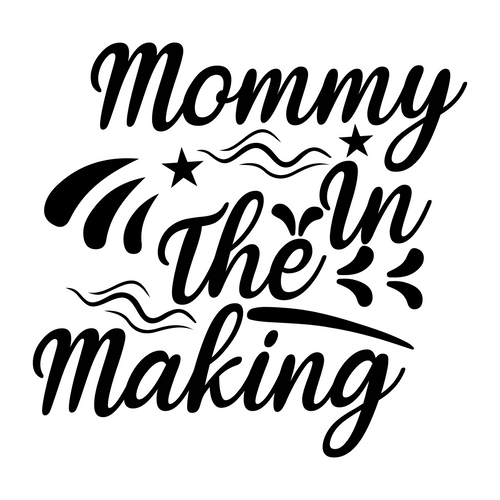 Mommy in the making-01 Poster Canvas Movie Film Print A0 A1 A2 A3 A4 A5 A6 Art W