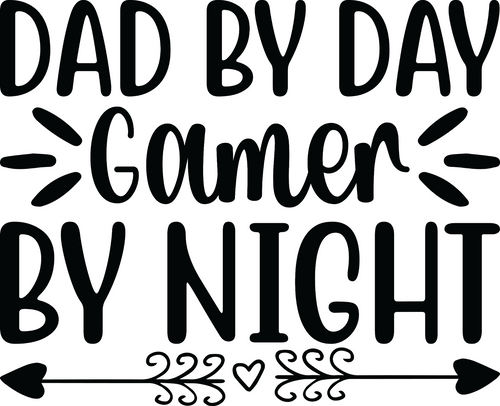 Dad By Day Gamer By Night (2) Poster Canvas Movie Film Print A0 A1 A2 A3 A4 A5 A