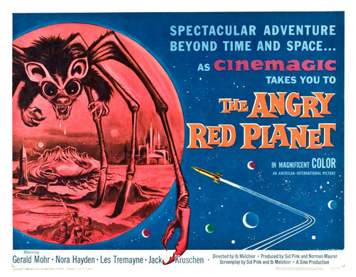 Angry Red Planet 02 Poster Canvas Movie Film Print A0 A1 A2 A3 A4 A5 A6 Art Wall