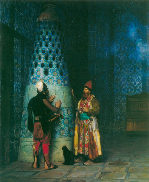 S4-Orient-In-Art-168-Jean-Leon_Gerome Poster Canvas Movie Film Print A0 A1 A2 A3