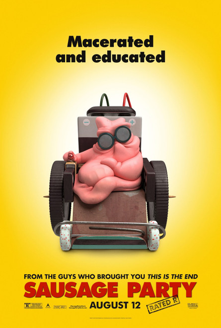 Sausage Party (2016)_14 Poster Canvas Movie Film Print A0 A1 A2 A3 A4 A5 A6 Art