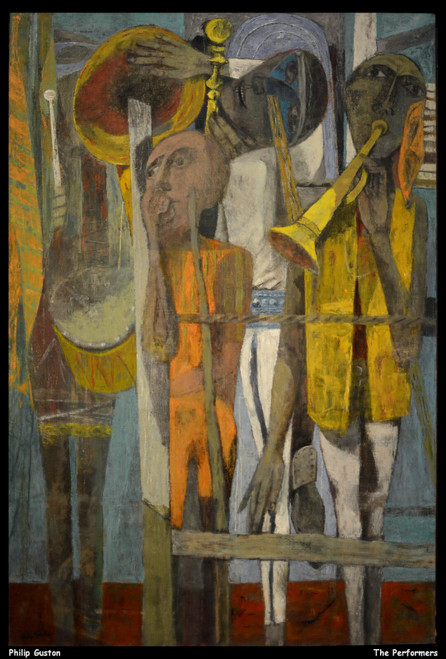 philip-guston---the-performers--jpb_23170203841_o(1) Poster Canvas Movie Film Pr