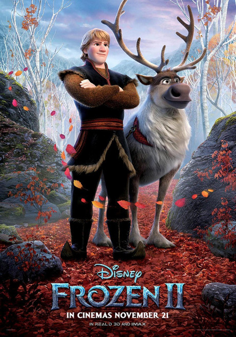 Frozen II (2019)_24 Movie Film Poster Canvas iconic design