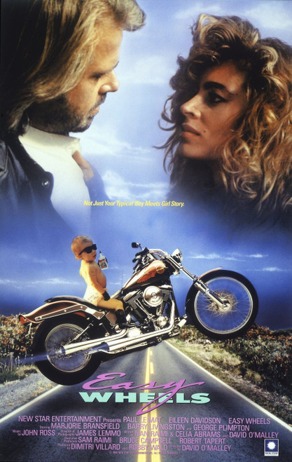 Easy Wheels (1989)_0 Movie Film Poster Canvas iconic design