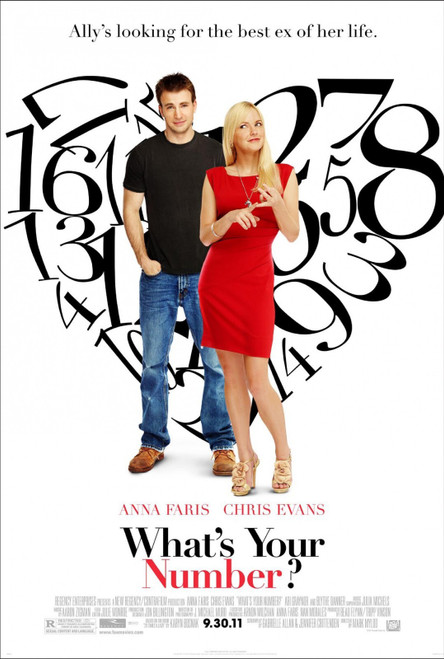 What_s Your Number_ (2011)_2 Poster Canvas Movie Film Print A0 A1 A2 A3 A4 A5 A6