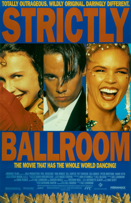 Strictly Ballroom (1993)_3 Poster Canvas Movie Film Print A0 A1 A2 A3 A4 A5 A6 A