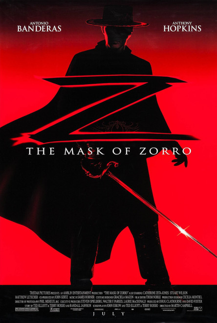 The Mask of Zorro (1998)_2 Poster Canvas Movie Film Print A0 A1 A2 A3 A4 A5 A6 A