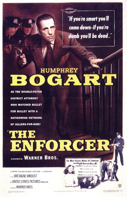 The Enforcer (1951)_7 Poster Canvas Movie Film Print A0 A1 A2 A3 A4 A5 A6 Art Wa