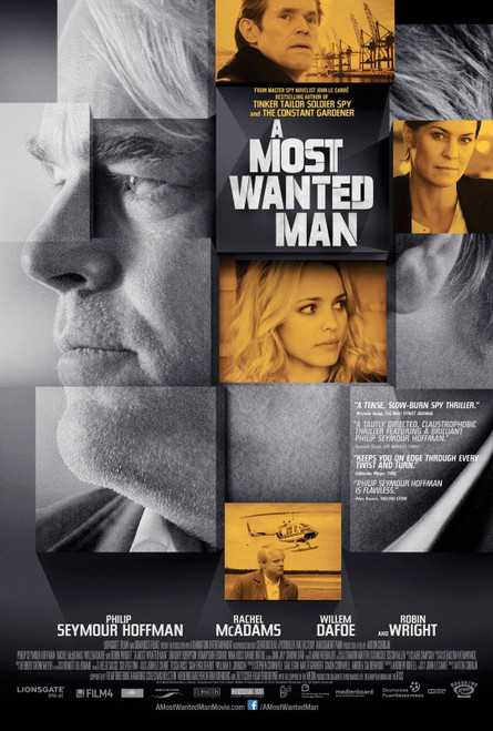A Most Wanted Man (2014)_1 Movie Film Poster Canvas iconic design