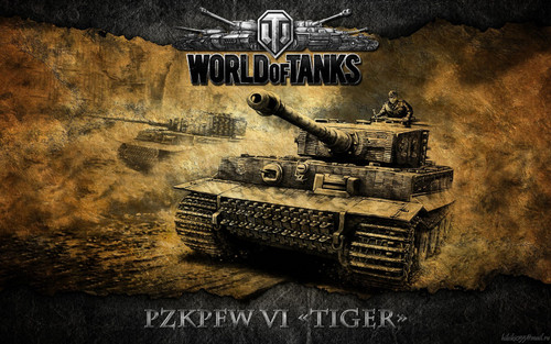 world of tanks tiger Poster Canvas Movie Film Print A0 A1 A2 A3 A4 A5 A6 Art Wal