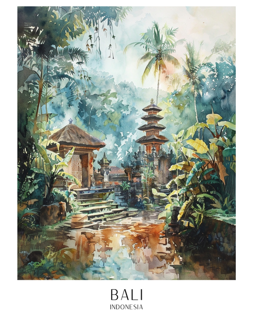 bali(2) Poster Canvas Travel Holiday Trip Print Turism A0 A1 A2 A3 A4 A5 A6