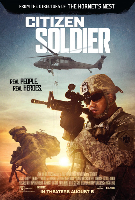 Citizen Soldier (2016)_0 Movie Film Poster Canvas iconic design