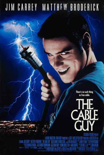 The Cable Guy (1996)_0 Poster Canvas Movie Film Print A0 A1 A2 A3 A4 A5 A6 Art W
