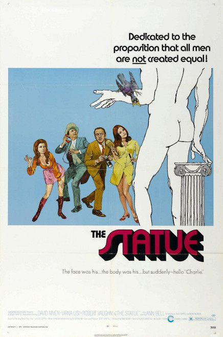 The Statue (1971)_0 Poster Canvas Movie Film Print A0 A1 A2 A3 A4 A5 A6 Art Wall