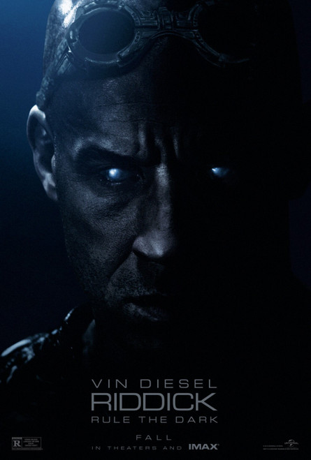 Riddick (2013)_1 Poster Canvas Movie Film Print A0 A1 A2 A3 A4 A5 A6 Art Wall De