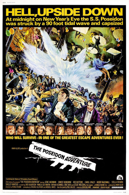 The Poseidon Adventure (1972)_2 Poster Canvas Movie Film Print A0 A1 A2 A3 A4 A5