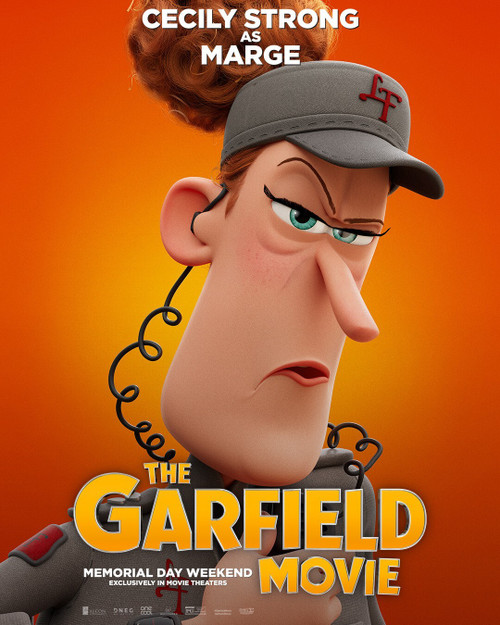 The Garfield Movie (2024)_19 Poster Canvas Movie Film Print A0 A1 A2 A3 A4 A5 A6
