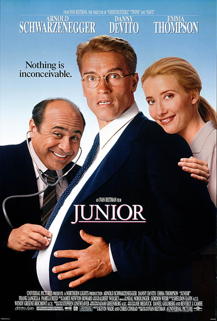 Junior (1994)_1 Poster Canvas Movie Film Print A0 A1 A2 A3 A4 A5 A6 Art Wall Dec