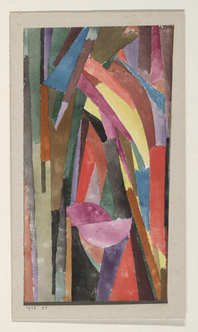 Paul Klee - Laughing Gothic Poster Canvas Movie Film Print A0 A1 A2 A3 A4 A5 A6