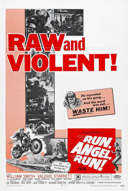 Run, Angel, Run (1969)_0 Poster Canvas Movie Film Print A0 A1 A2 A3 A4 A5 A6 Art