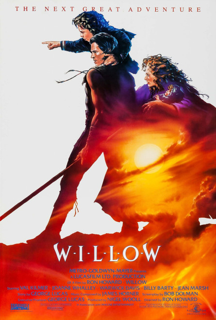 Willow (1988)_3 Poster Canvas Movie Film Print A0 A1 A2 A3 A4 A5 A6 Art Wall Dec