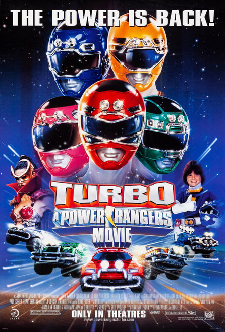 Turbo_ A Power Rangers Movie (1997)_0 Poster Canvas Movie Film Print A0 A1 A2 A3
