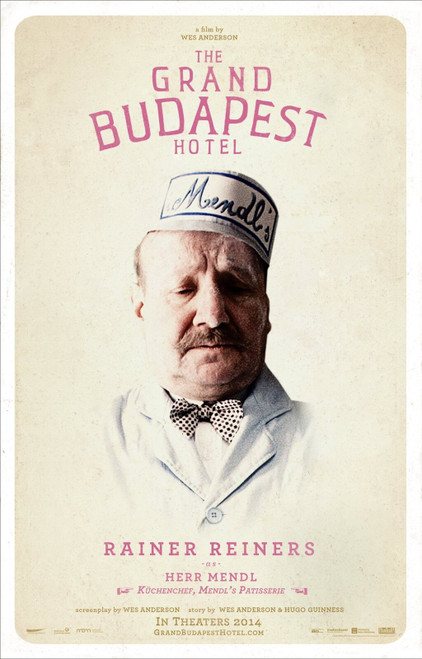 The Grand Budapest Hotel (2014)_4 Poster Canvas Movie Film Print A0 A1 A2 A3 A4